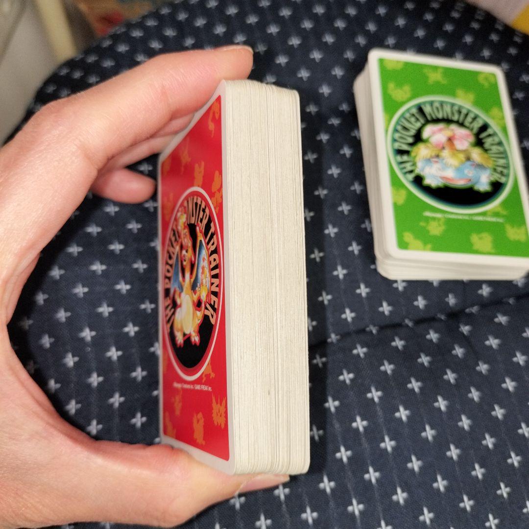 ポケットモンスター トランプ 1996年製赤緑｜ポケットモンスター