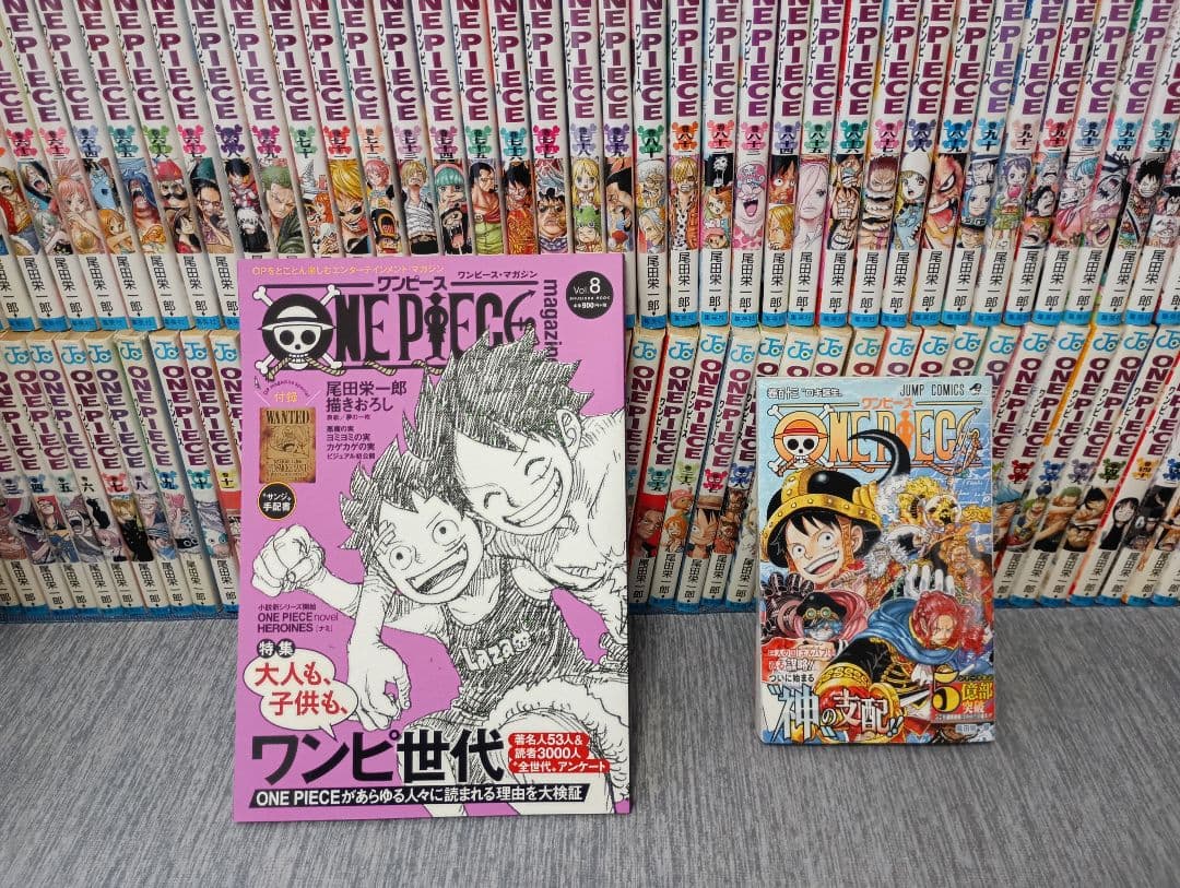 ☆2/1限定特価品!☆ワンピース全113巻全巻セット&マガジン付き
