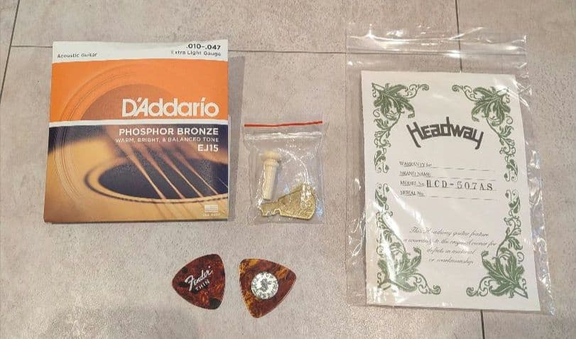 Headway HCD-507AS アコースティックギター ハードケース付き - メルカリ