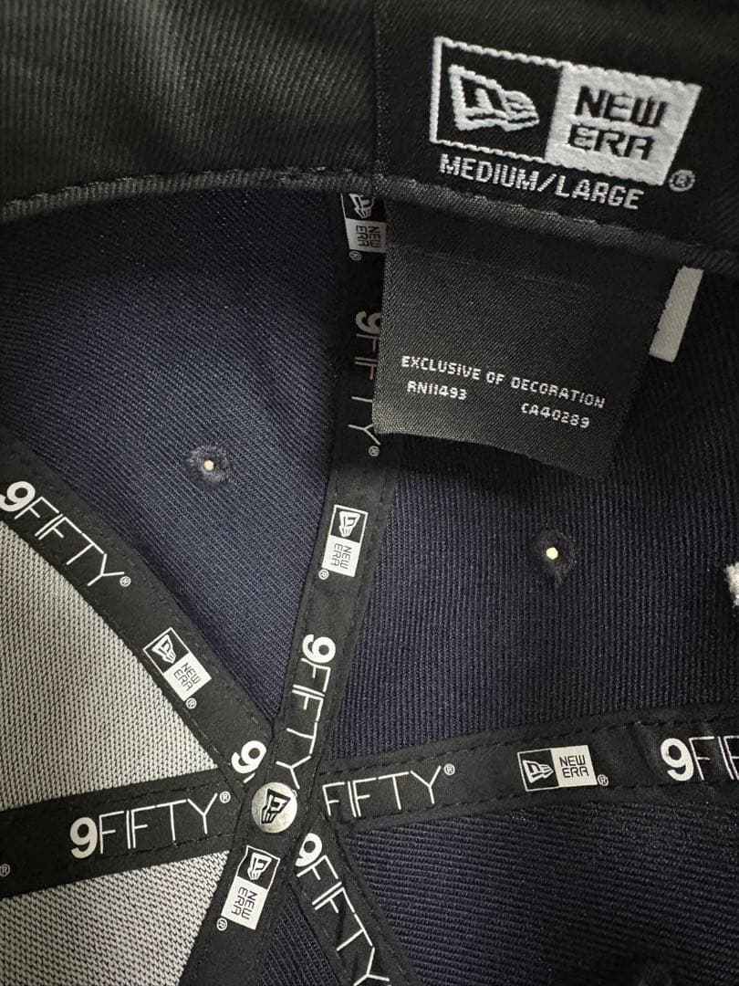 八王子リホーム New Era 9FIFTY ネイビー キャップ