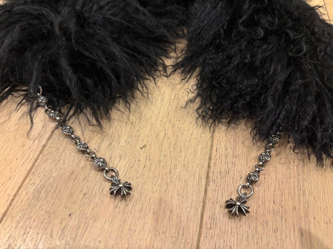 クロムハーツ　ファーネックウォーマー