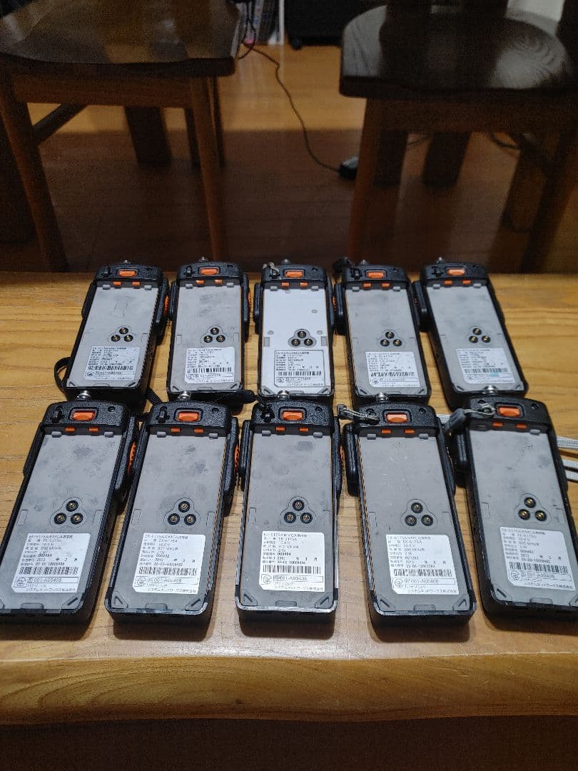 ジャンク】Panasonic 携帯型無線機 EK-6175A 10台セット - メルカリ