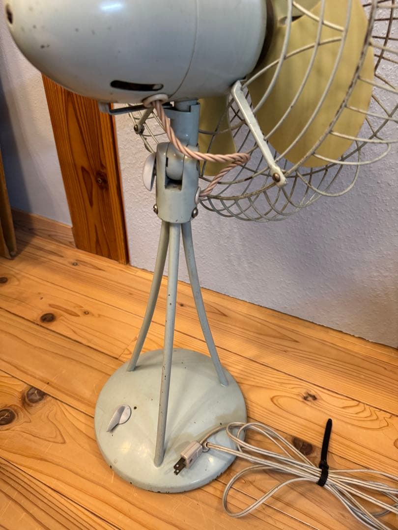 TOSHIBA 東芝芝浦　扇風機 レトロライトグリーン