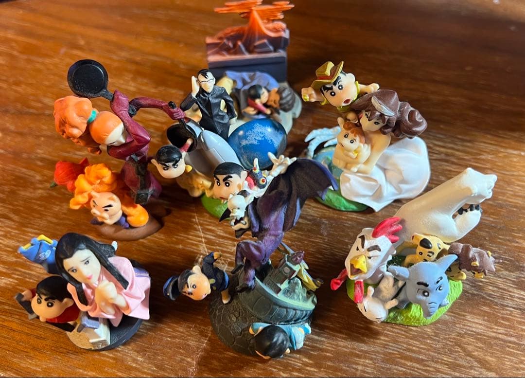 クレヨンしんちゃん ヴィネット フィギュア コンプリート 海洋堂