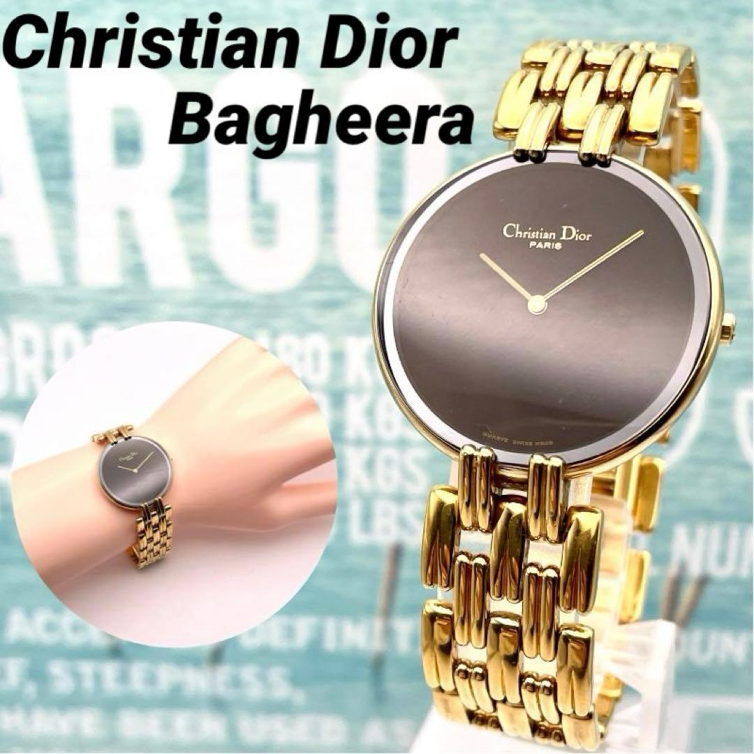 超美品Diorバギラ ブラックムーン 腕時計 稼働品