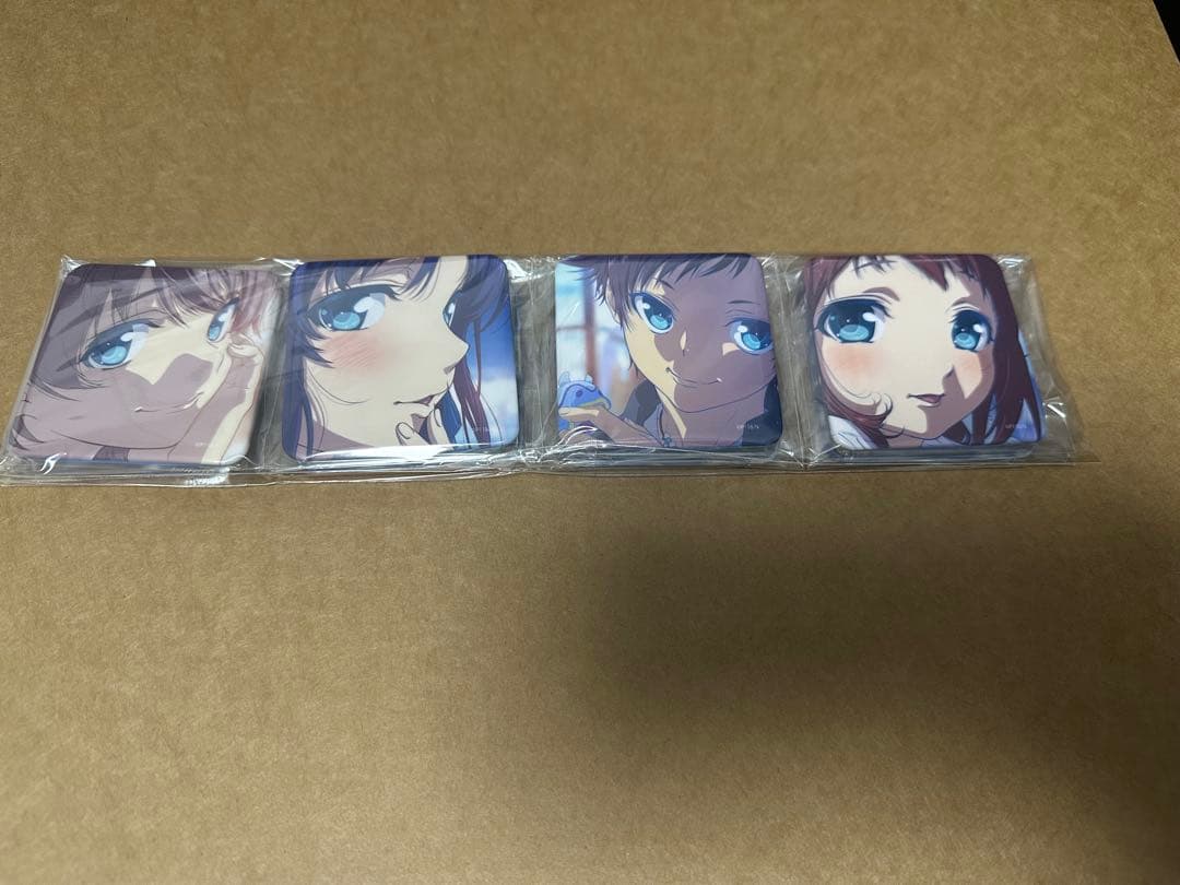 凪のあすから×熊野市応援クラファン 10周年スクエア缶バッジセット