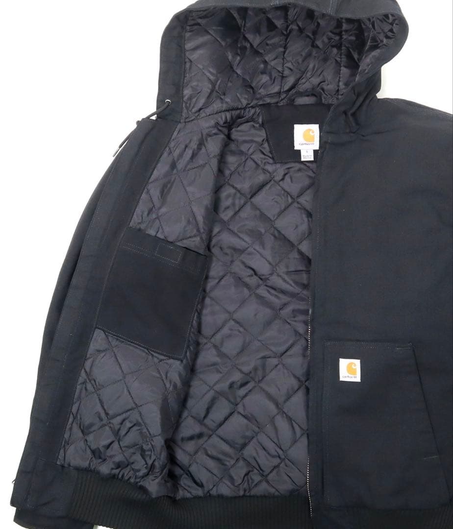 カーハート キルティングライナー ダックコットン アクティブジャケット