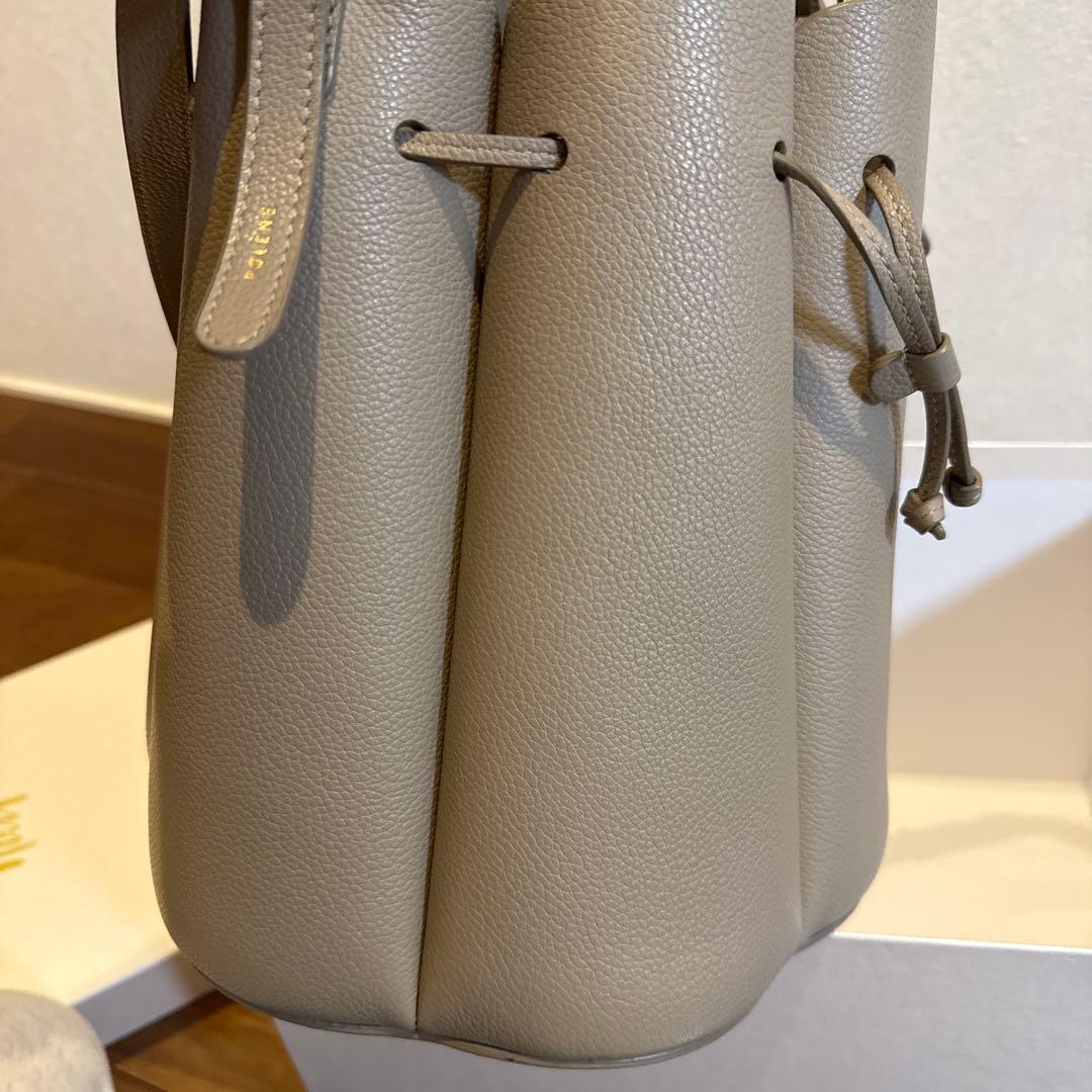 ポレーヌ　HUIT カヌレバック トープ(グレージュ)大サイズ