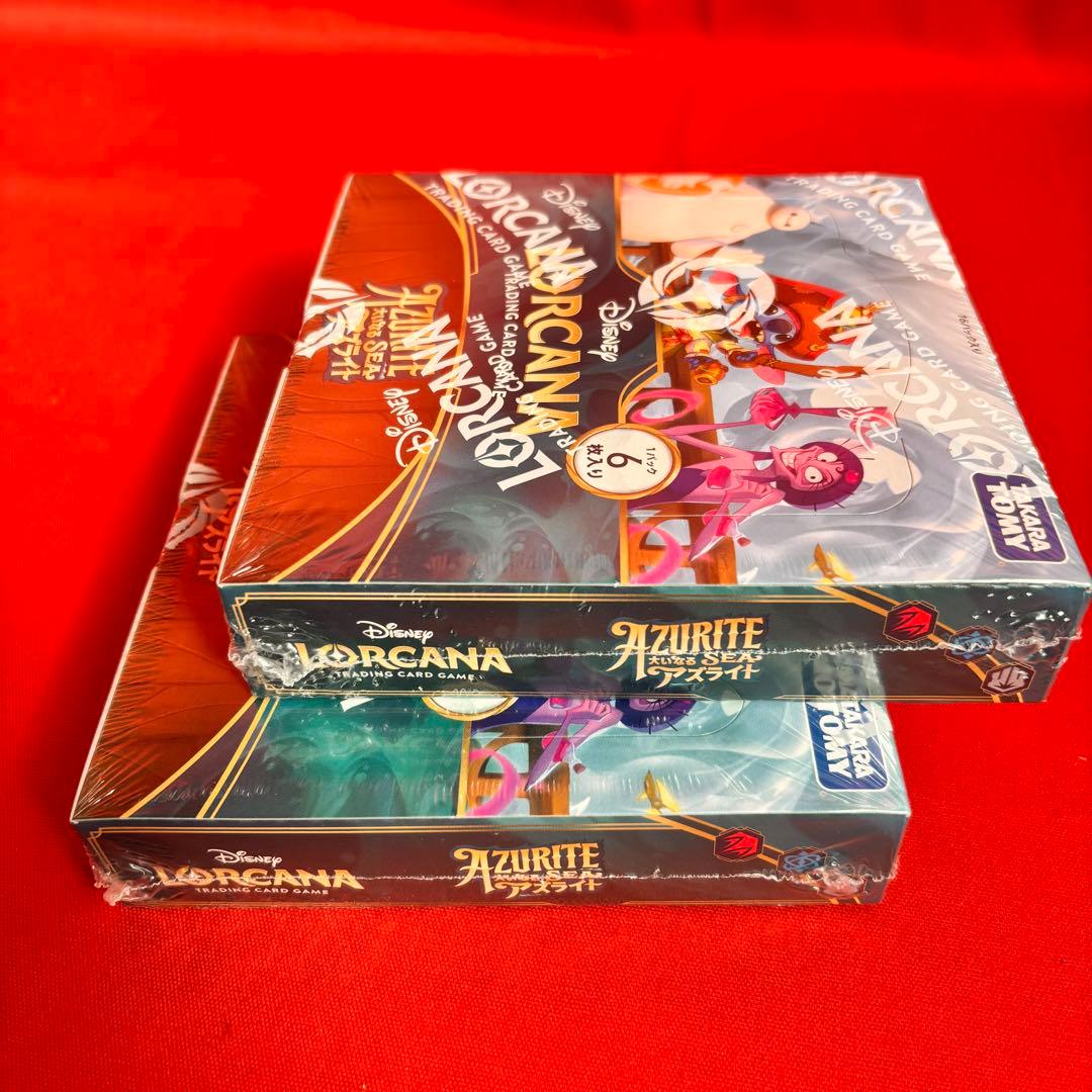 ディズニー・ロルカナ 大いなるアズライト 2BOX +16パックセット
