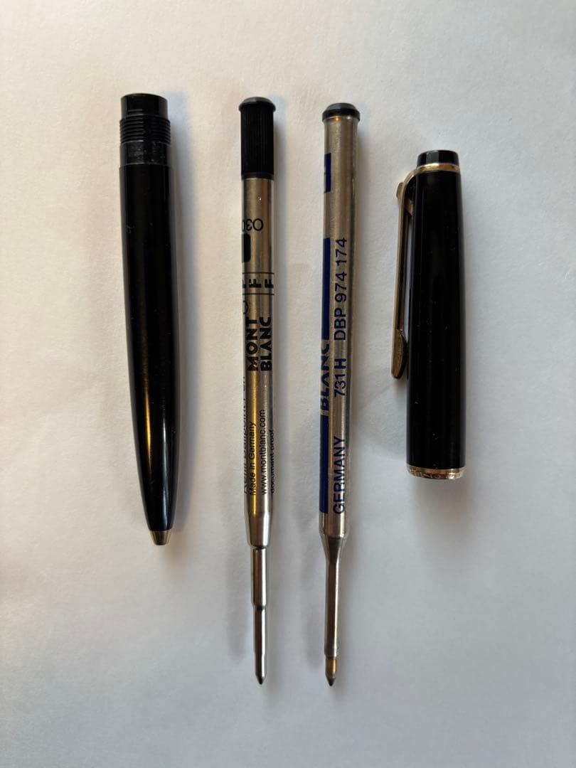 美品MONTBLANCモンブランボールペン ハンマートリガー レバーNO38黒軸