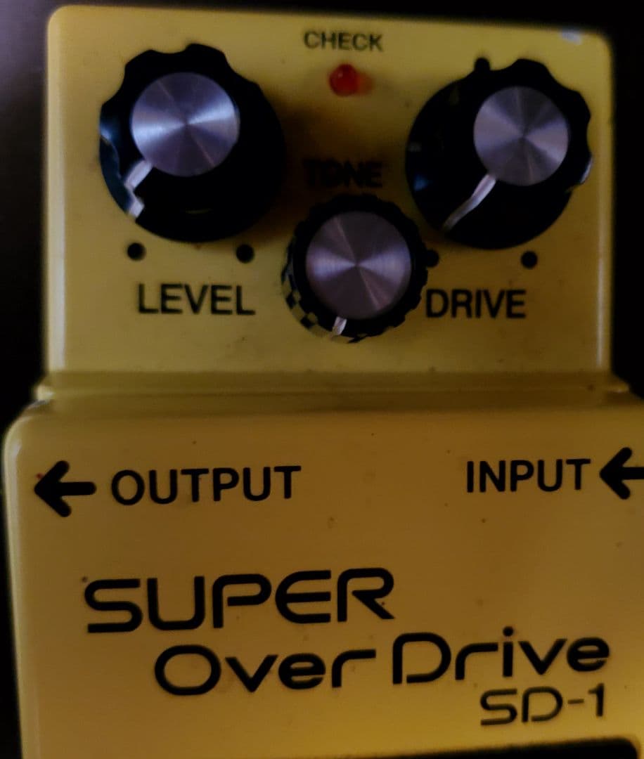 BOSS　スーパーオーヴァードライブSD-1中古