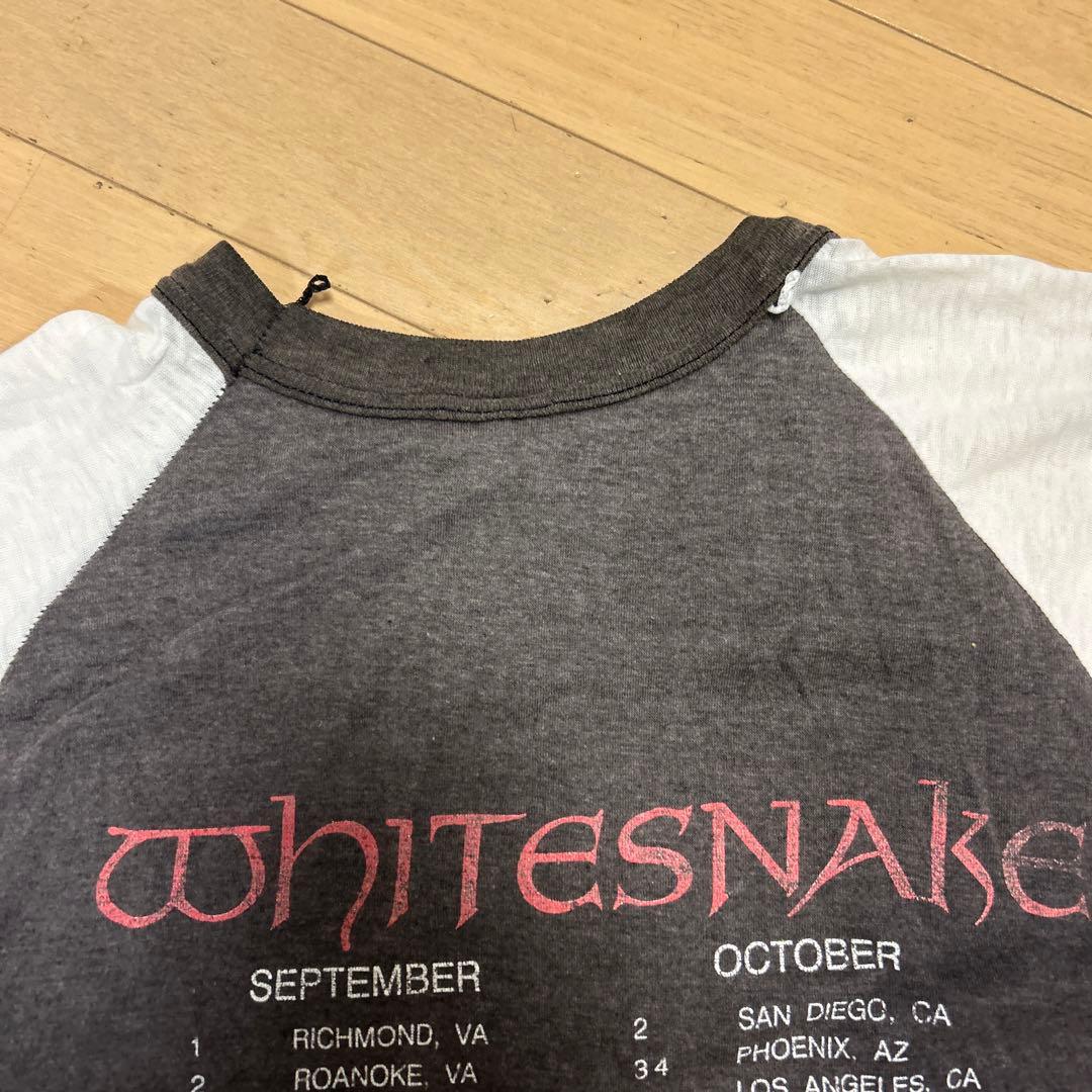 whitesnake ヴィンテージ バンドTシャツ XL 80年 ホワイト スネイク バンド