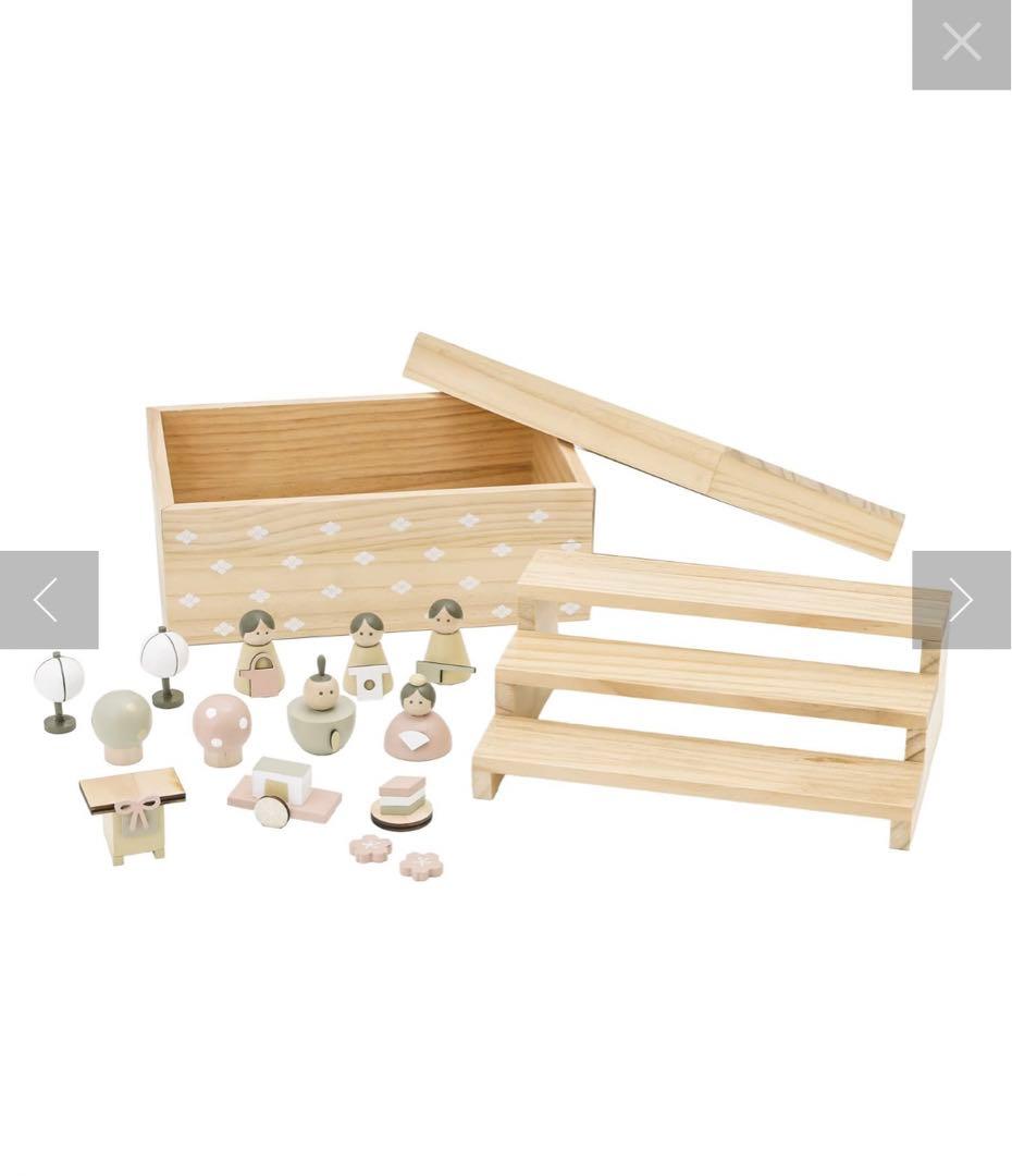 salut(サリュ)　収納できる雛人形セット