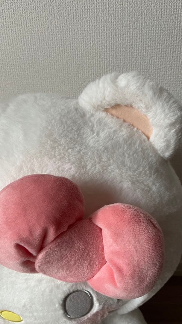 大 ハローキティ ホワイトベアドール　GJ タグ付き