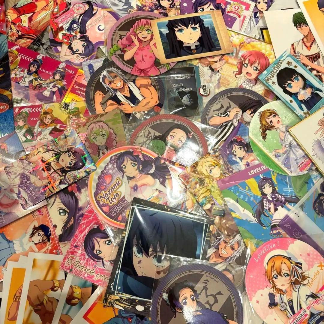 鬼滅の刃 ワンピース　ラブライブ　アニメグッズ　まとめ売り 大量　650点以上