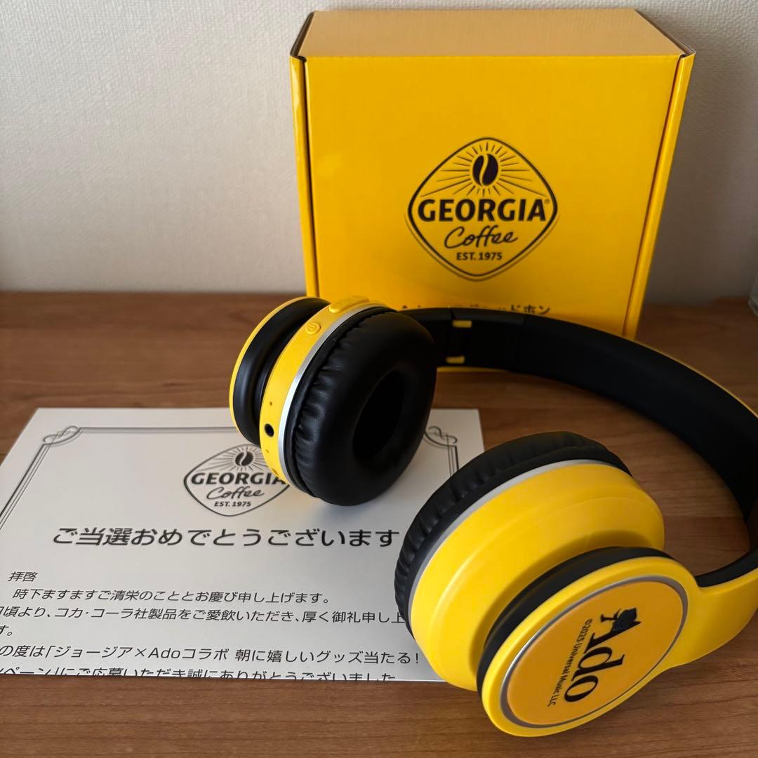 GEORGIA Coffee Adoコラボヘッドホン - メルカリ