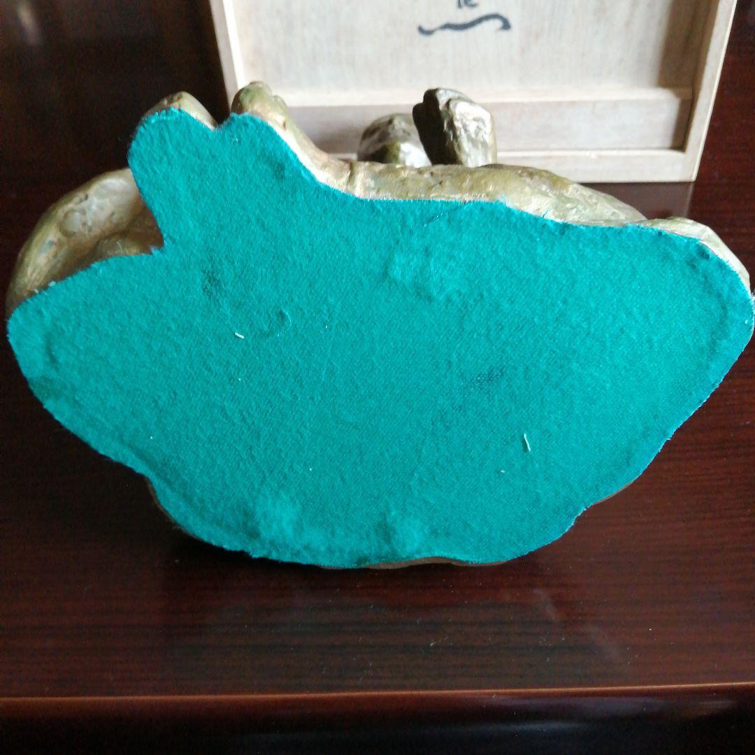 永原廣　銅製　松尾芭蕉像　24.5cm