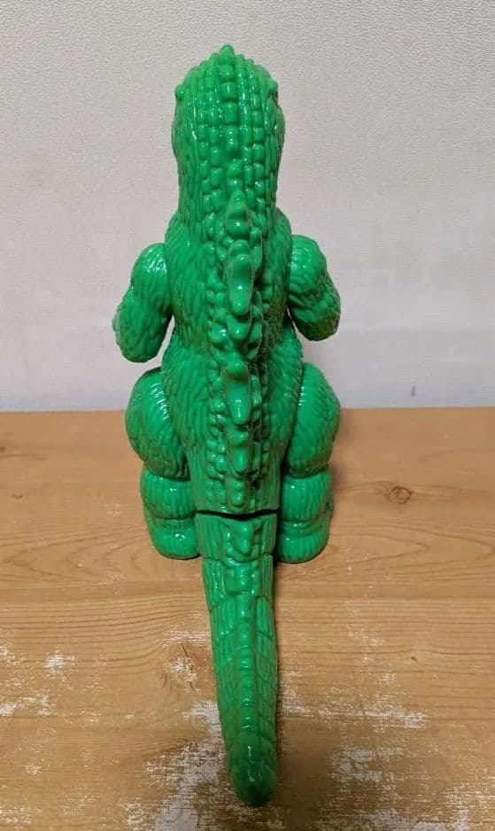 M1号 ゴジラビデオファンクラブ限定 ビオゴジ（黄緑色未塗装）ソフビ