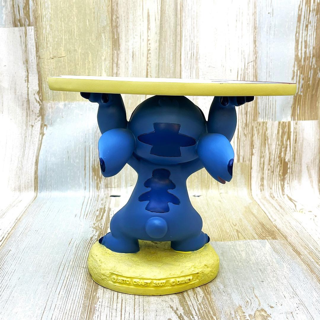 リロ＆スティッチ Lilo & Stitch 花台 スマホスタンド フィギュア