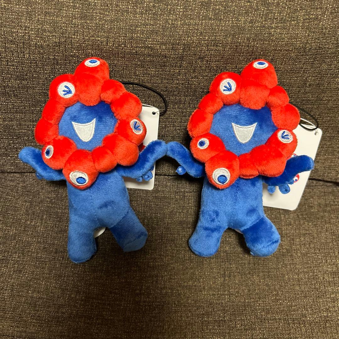 EXPO2025 ミャクミャク ゴム紐付きぬいぐるみ 全4種×2 8個セット