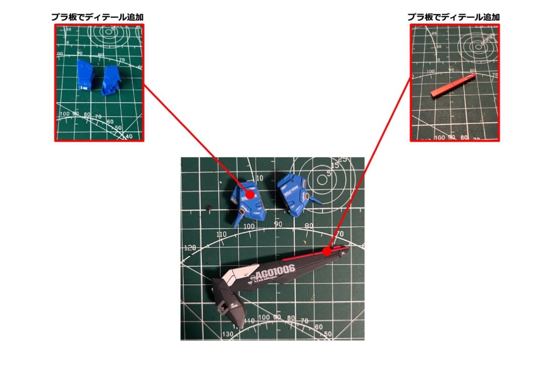RG 1/144 ゼータガンダム Zガンダム 変形可能【改修 塗装 完成品】