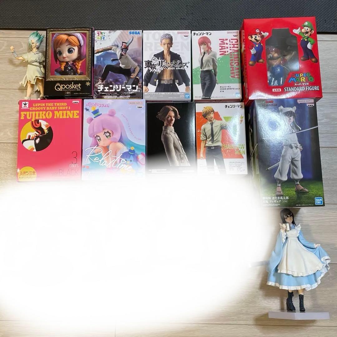 アニメキャラクター フィギュア18点セット - メルカリ