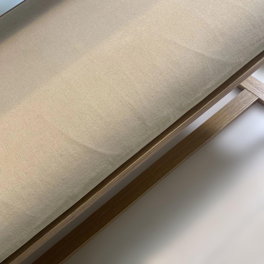 無印 リビングでもダイニングでも ベンチ