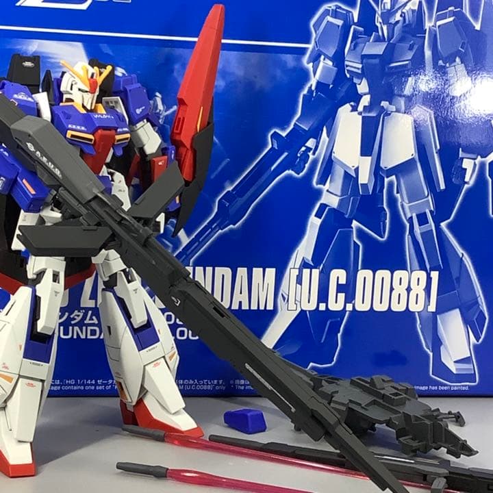 プレミアムバンダイ限定 HGUC Zガンダム[U.C.0088]塗装済完成品 - メルカリ