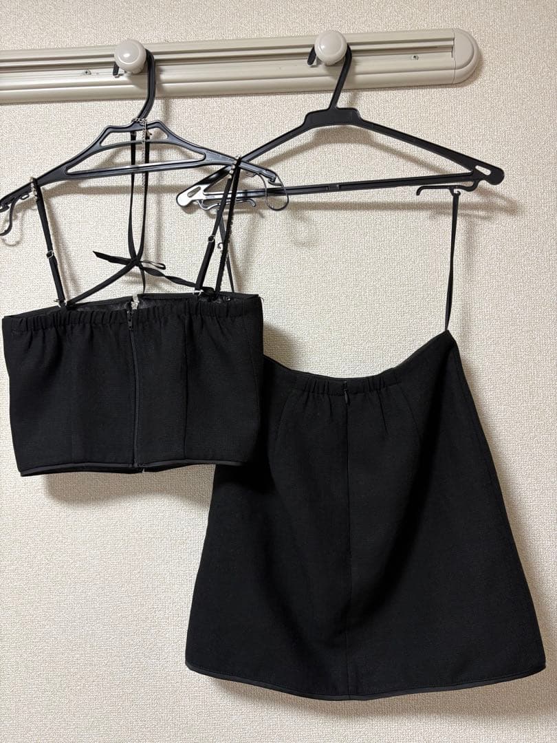 ROBE de FLEURS ❤︎ブラック、S