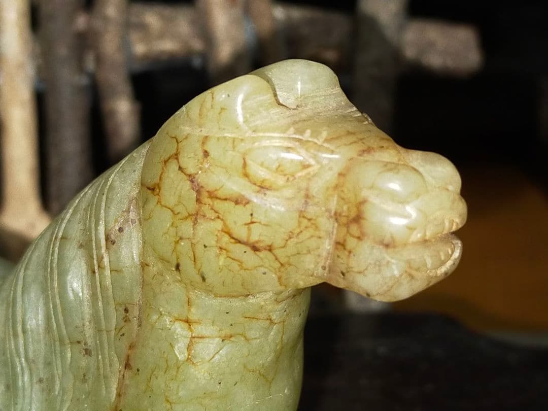 ♥値下げ！ 中国 玉製 彫刻 馬 石製 置物 骨董 古玩 - ARCTICSTAR.IS