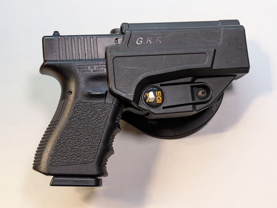 実物ホルスター付　マルイ　GLOCK 19 3rd genガスブロ