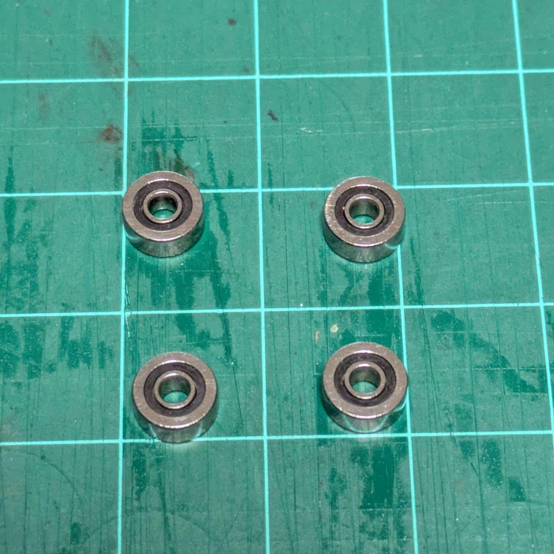 旧620ボールベアリング 4個セット④ ミニ四駆