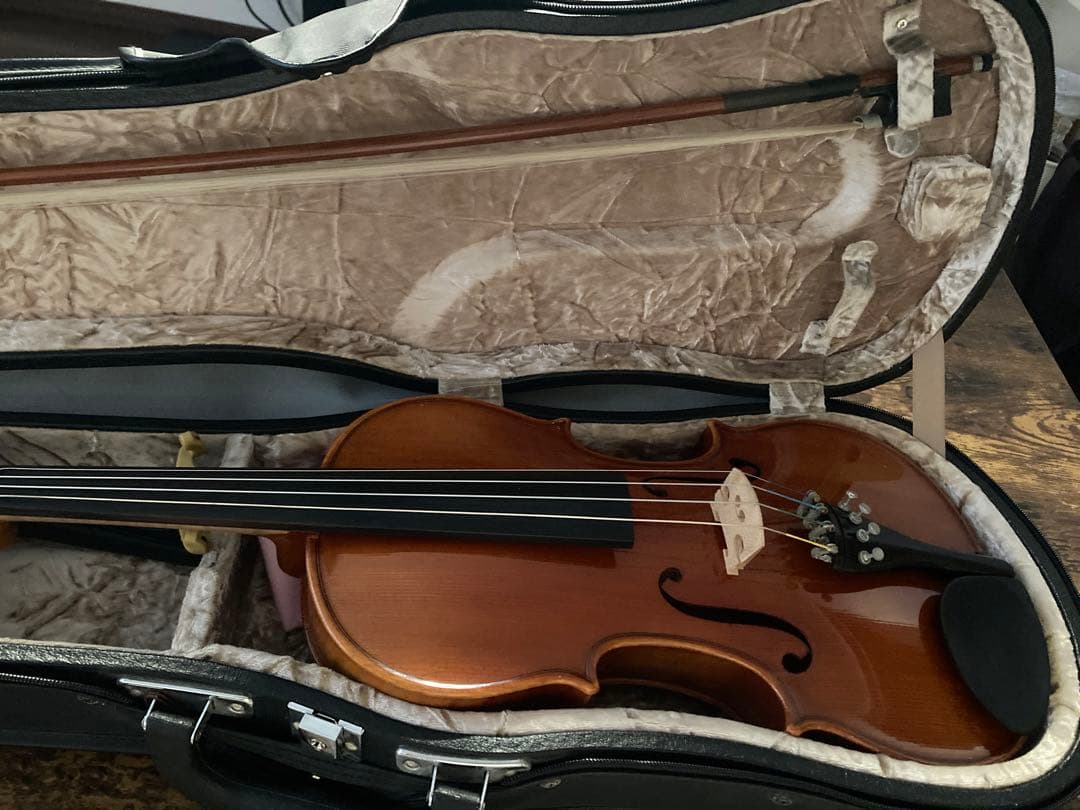 SUZUKI バイオリン NO.300 4/4 ANNO.2002肩当て付き