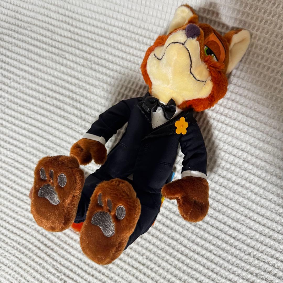 【新品】ニック・ワイルドぬいぐるみ フォーマル Disney ZOOTOPIA2