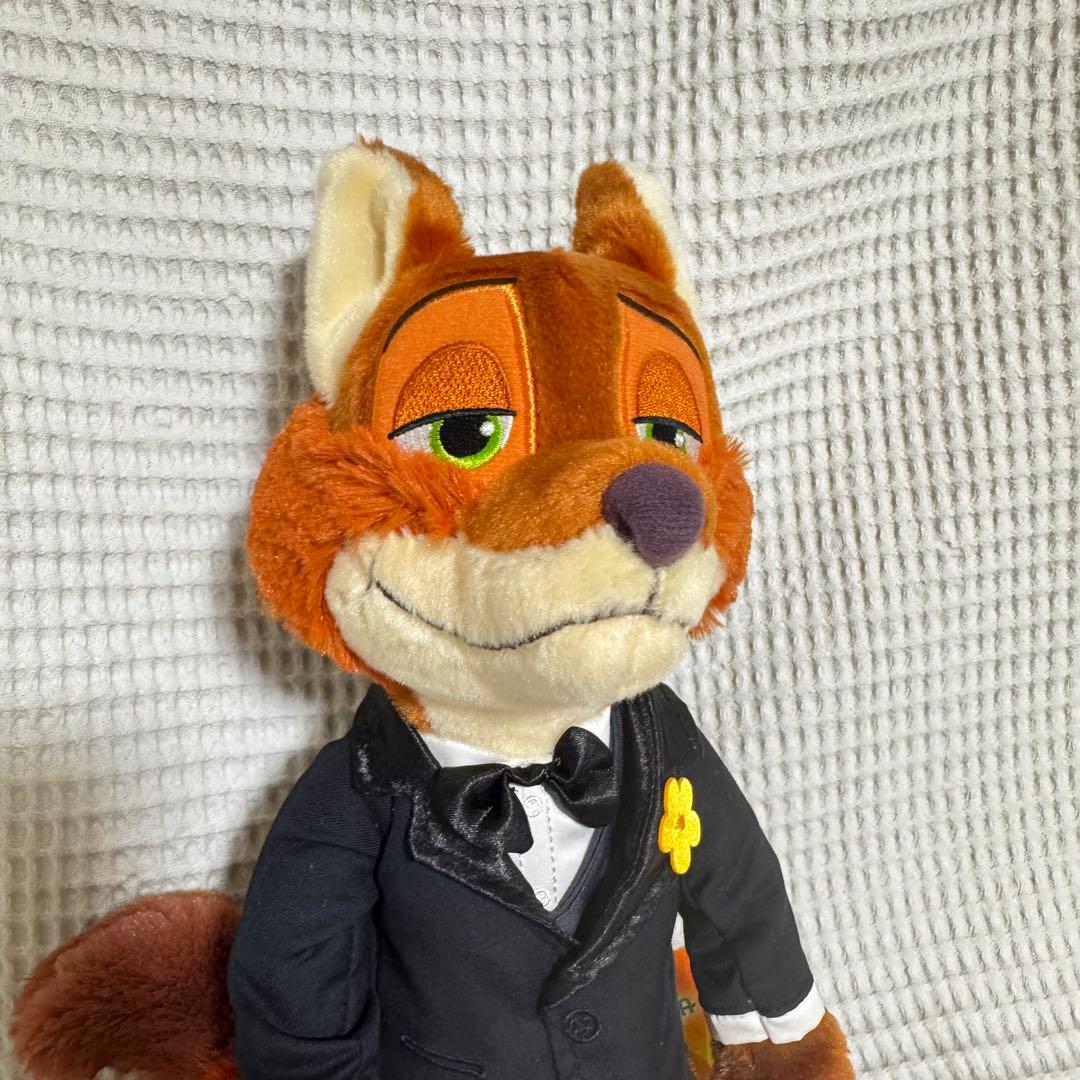 【新品】ニック・ワイルドぬいぐるみ フォーマル Disney ZOOTOPIA2