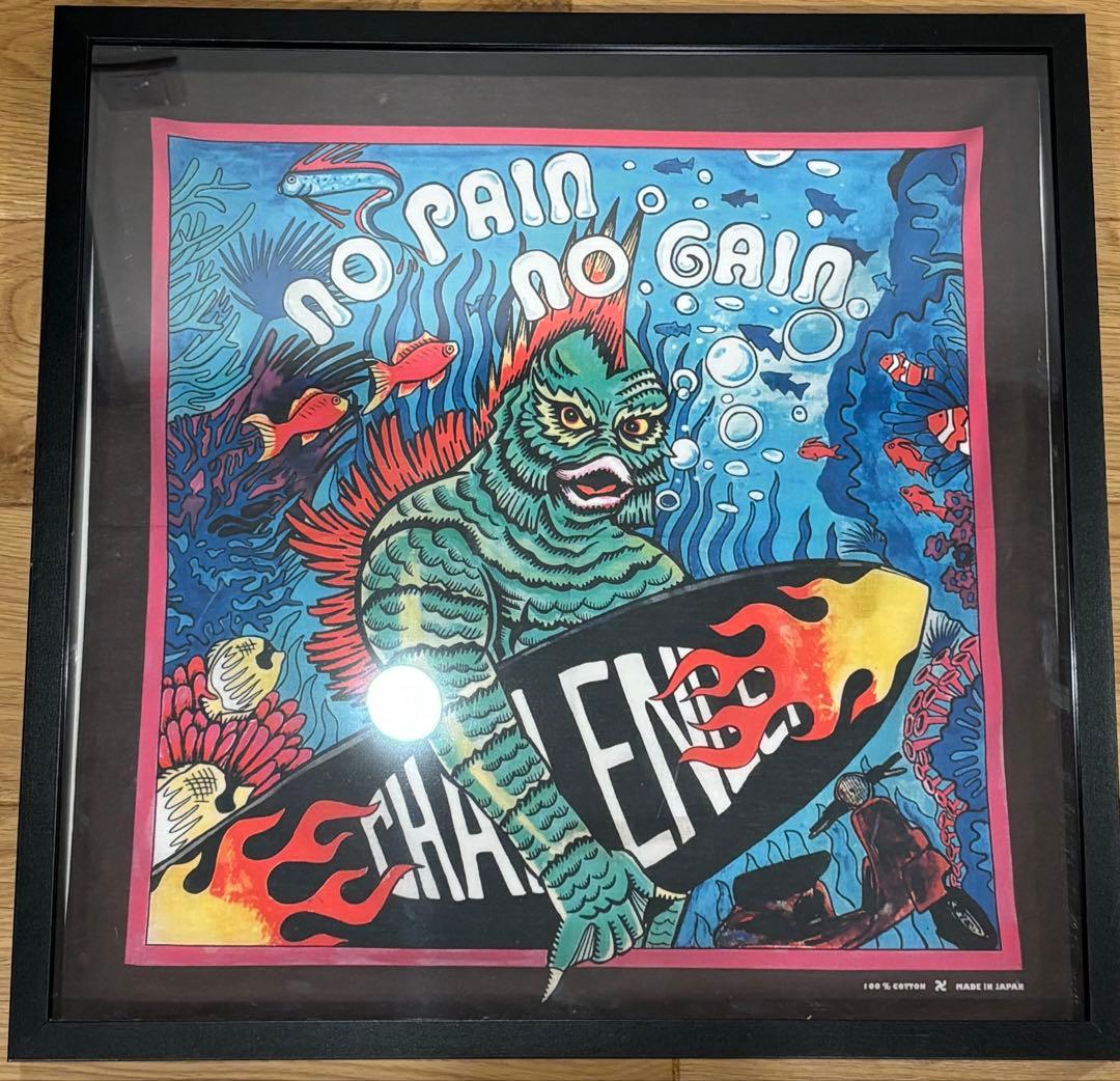 けけす　challenger ポスター　バンダナセット