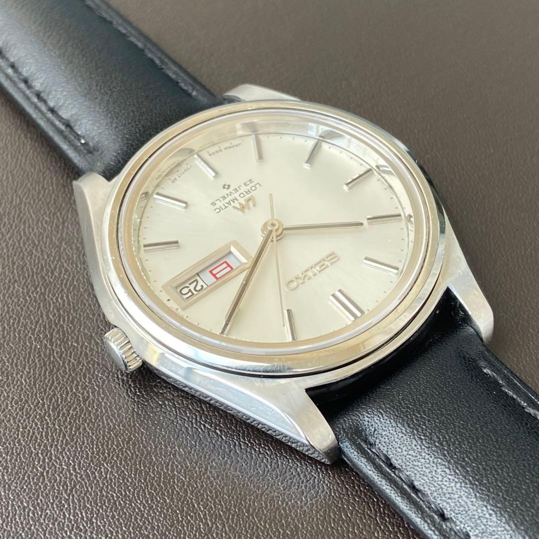 SEIKO ロードマチック LM 56系 新品Sガラス 精度良好 1971.Ju