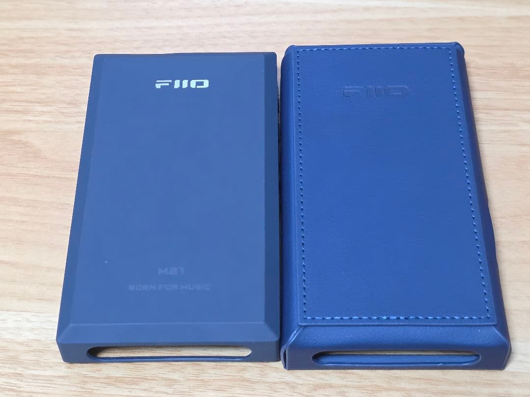 FiiO M21 ダークブルー 純正ケース付き