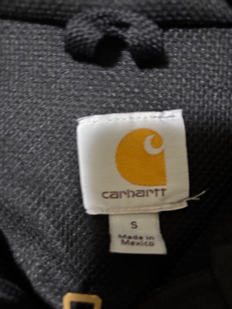 r*7様 Carhartt ダークグレー フルジップフーディ S
