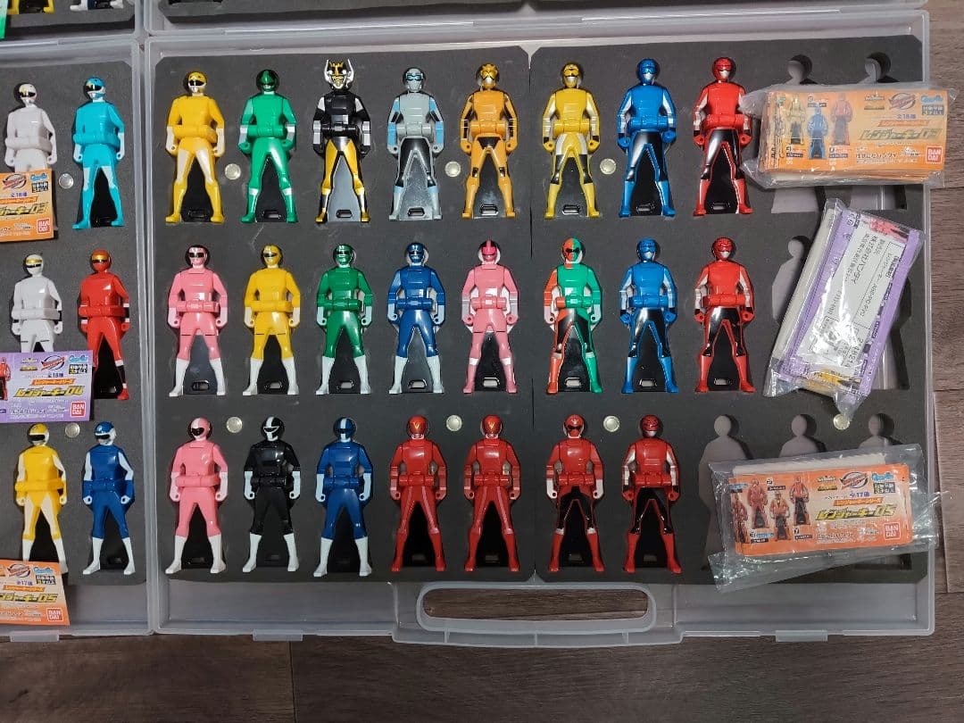 レンジャーキー　セット　ガチャ食玩　01.02.03.04.05.1-7　貴重品