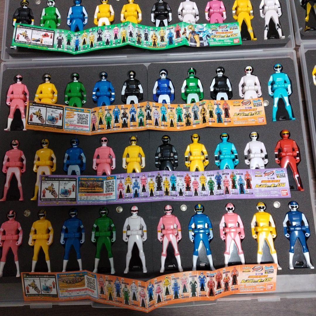 レンジャーキー　セット　ガチャ食玩　01.02.03.04.05.1-7　貴重品