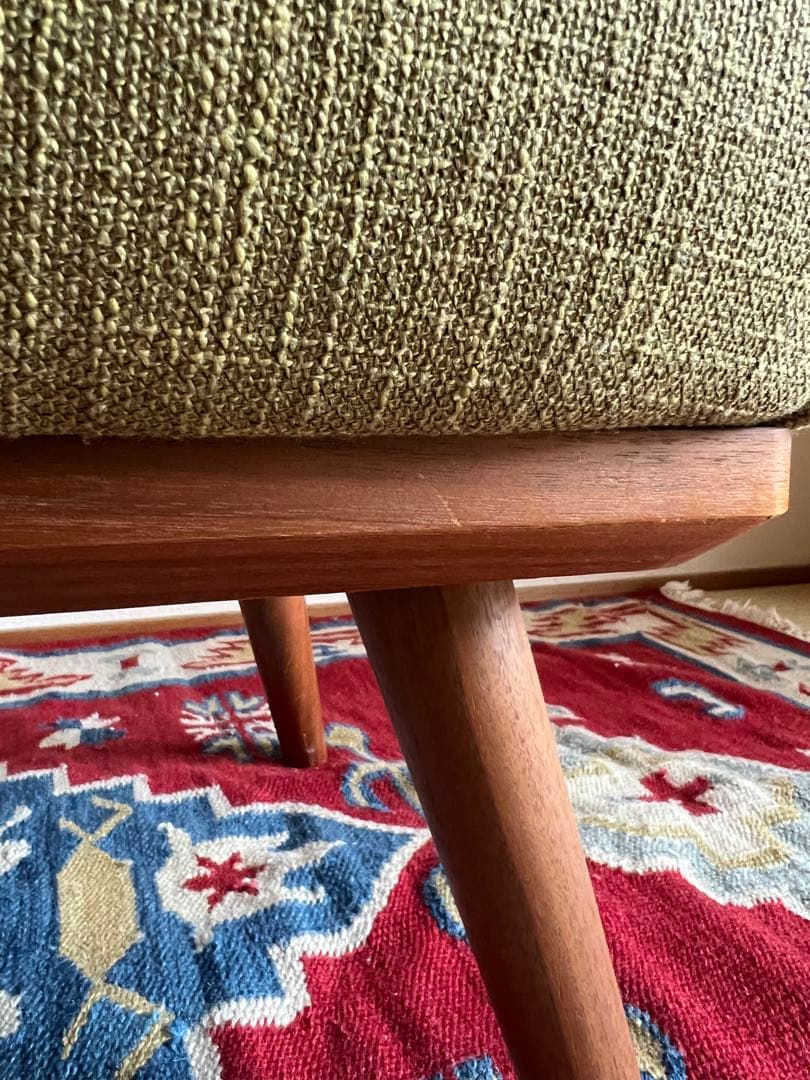 unico ROY オットマン オリーブグリーン