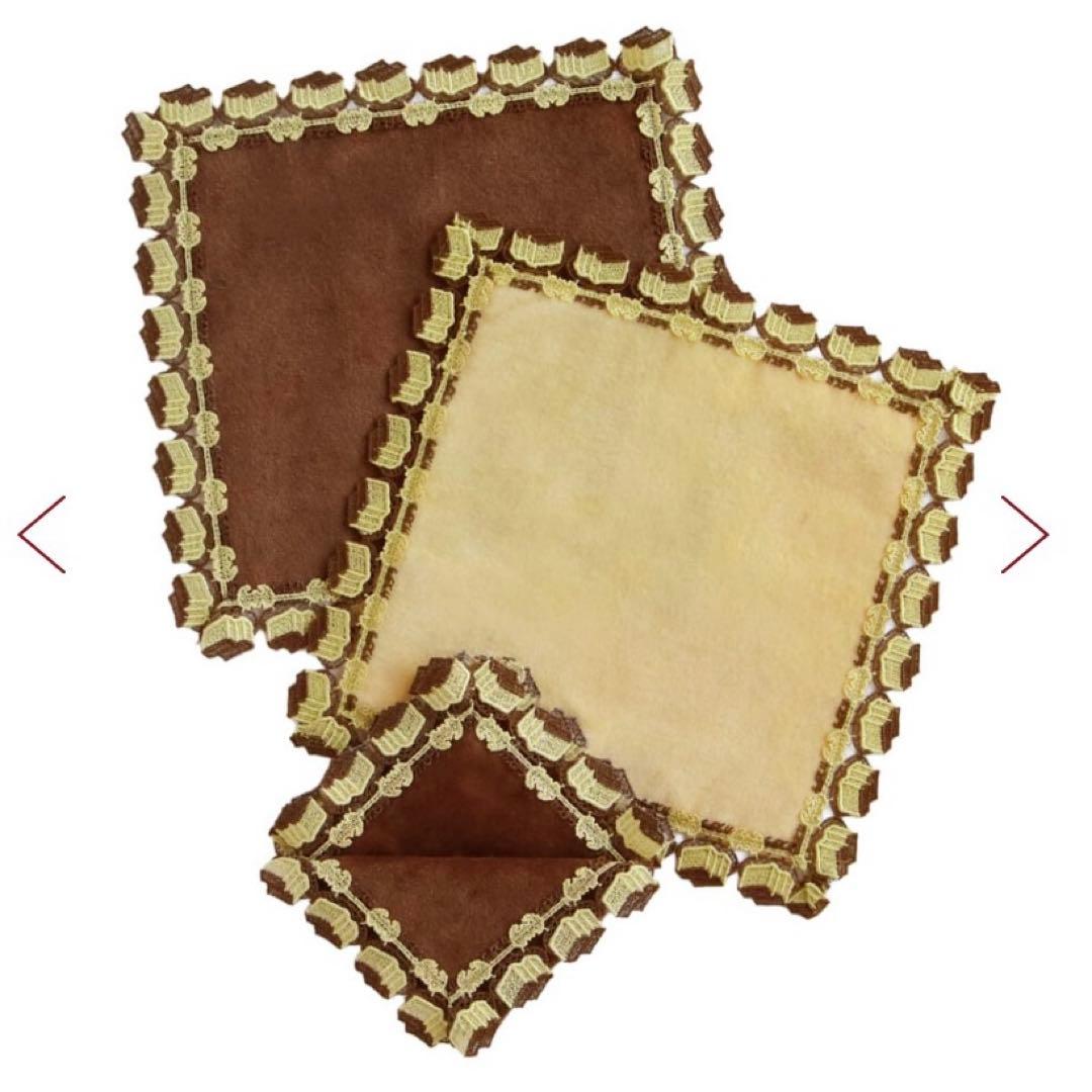 近沢レース店 福砂屋コラボ 400周年 ハンカチ カステラ イエロー 新品