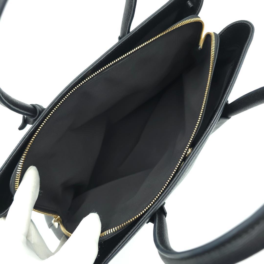 未使用 FURLA フルラ 2WAY テッサ ハンドバッグ ショルダー ブラック