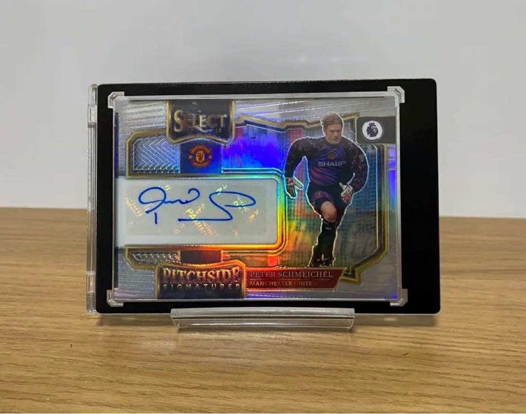 Topps プレミアリーグ ピーター・シュマイケル 直筆サインカード