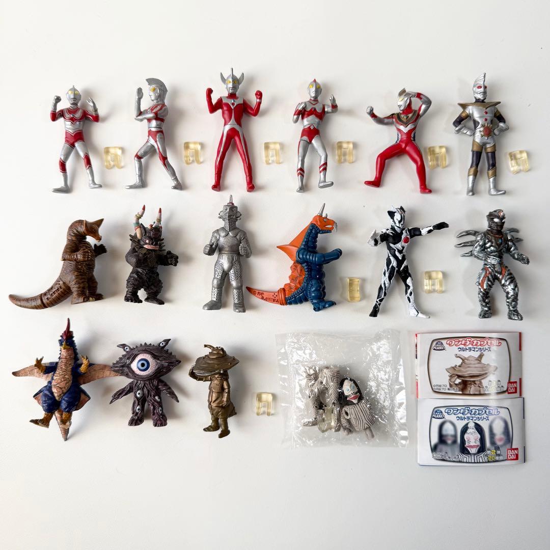 ウルトラマン　怪獣　キャラエッグ　ワンダーカプセル　フィギュア