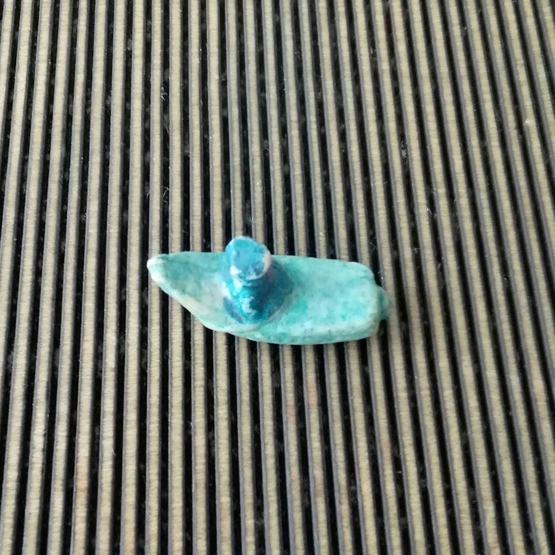 江崎　グリコ　懸賞　おまけ　盆景　小舟　陶器人形　戦前