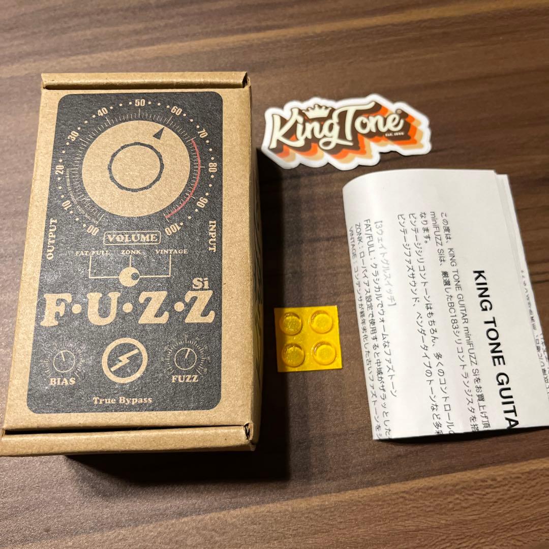ギター KingTone mini fuzz Si