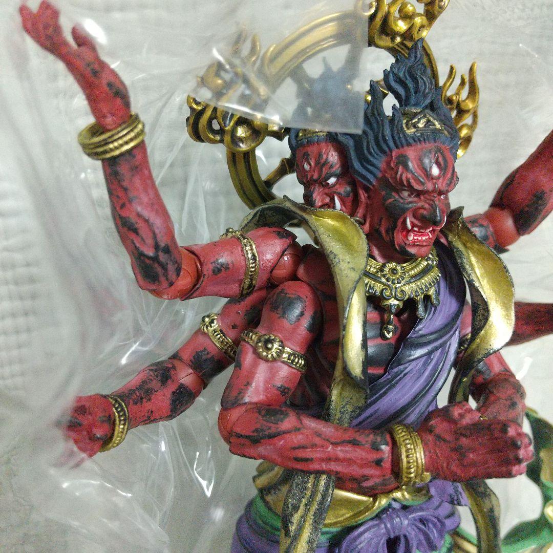 驚愕の造形美！タケヤ式自在置物『阿修羅 -着彩版-』海洋堂