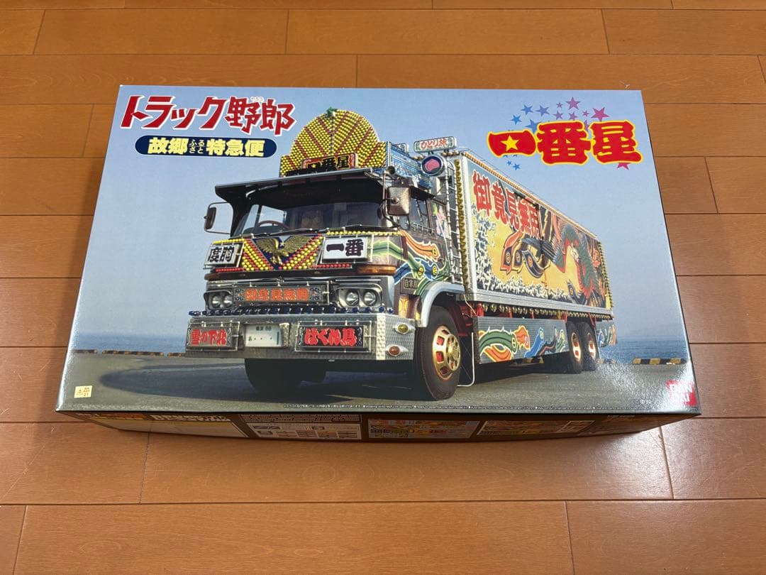 【未製作】アオシマ　1/32 トラック野郎シリーズ　故郷特急便【リニューアル版】 Amazon | 青島文化教材社(AOSHIMA) 1/32 トラック野郎シリーズ No.9 一